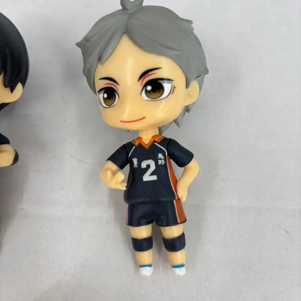 Anime Action Figures Lot of 4 PVC Toys‎ Cake Toppers Collectibles 3.5 Inch